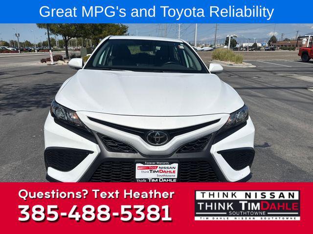 Photo of 2023 White Toyota Camry