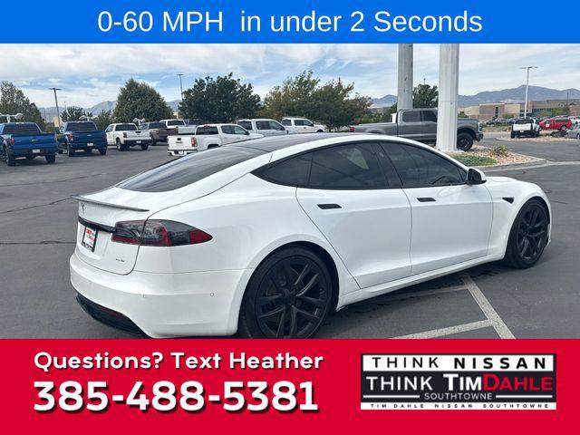 Photo of 2021 White Tesla Model S
