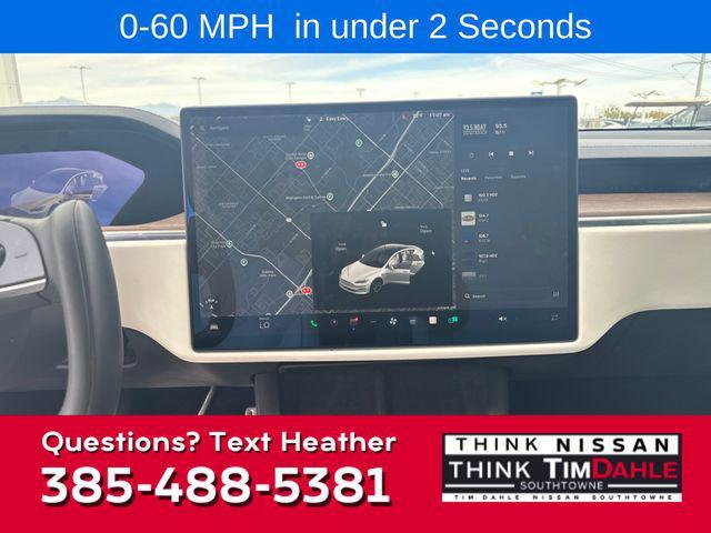 Photo of 2021 White Tesla Model S