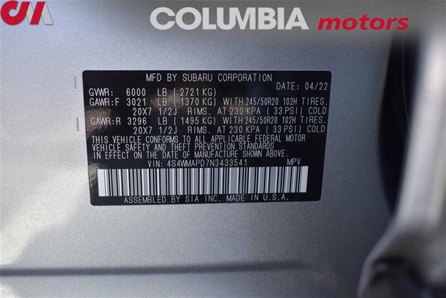 Photo of 2022 Ice Silver Metallic Subaru Ascent