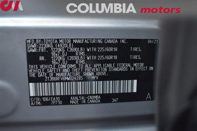 Photo of 2021 Silver Sky Metallic Toyota RAV4 Hybrid