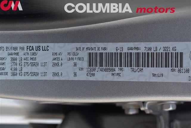 Photo of 2019 Billet Silver Metallic Clear Coat RAM 1500