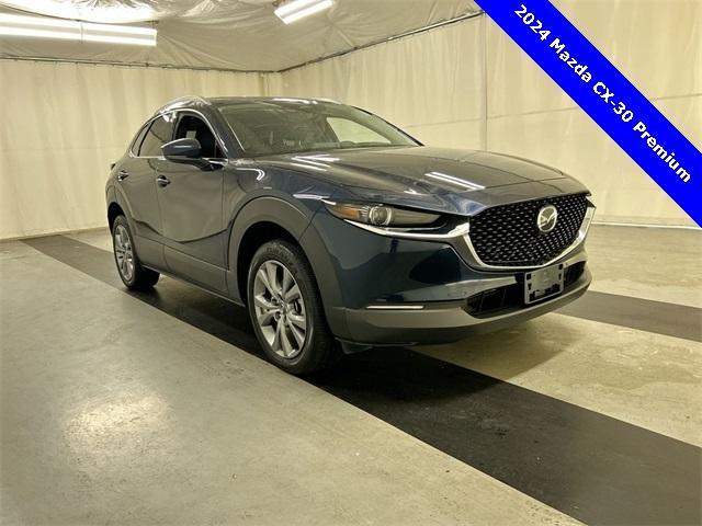 Photo of 2024 Deep Crystal Blue Mica Mazda CX-30
