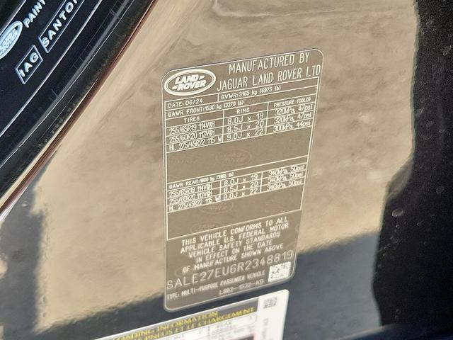 Photo of 2024 Santorini Black Land Rover Defender