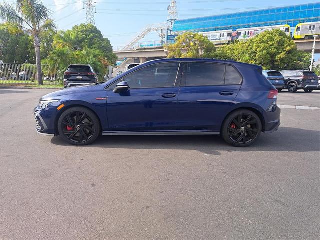 Photo of 2023 Atlantic Blue Volkswagen Golf GTI