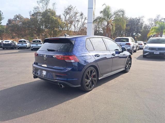 Photo of 2023 Atlantic Blue Volkswagen Golf GTI