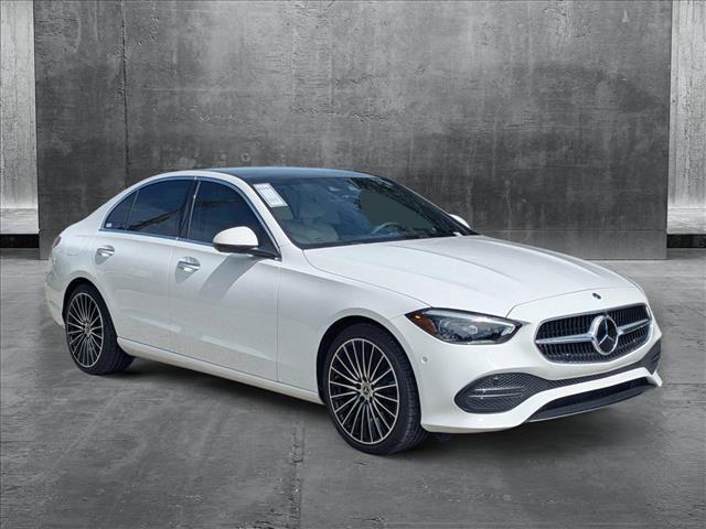 Photo of 2025 Polar White Mercedes-Benz C-Class
