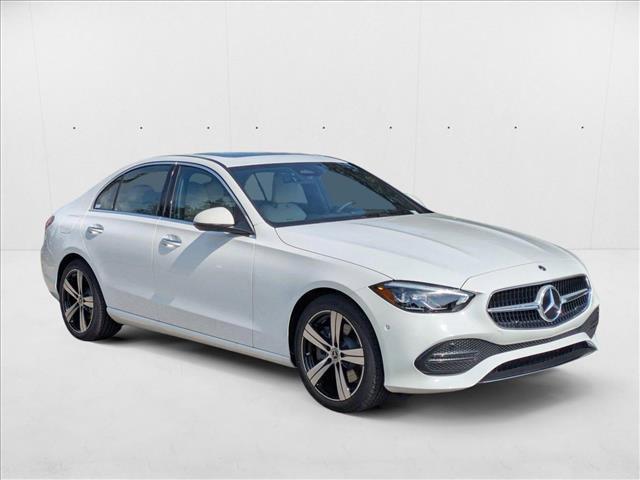 Photo of 2025 Polar White Mercedes-Benz C-Class