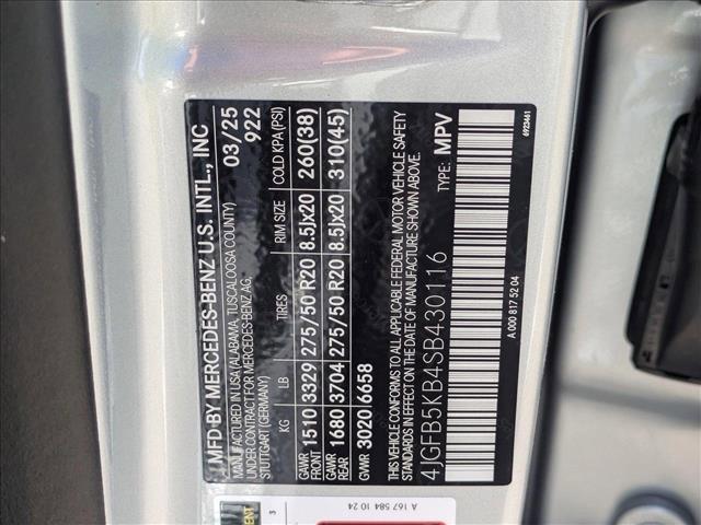 Photo of 2025 Cirrus Silver Metallic Mercedes-Benz GLE 450