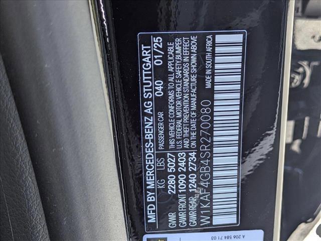 Photo of 2025 Black Mercedes-Benz C-Class
