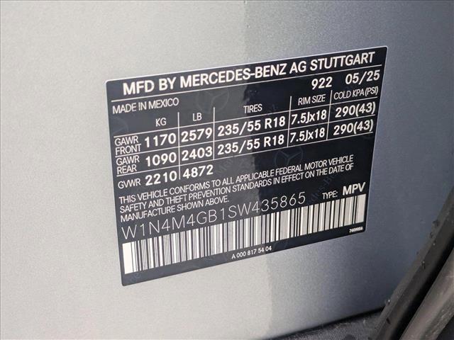 Photo of 2025 Cirrus Silver Metallic Mercedes-Benz GLB 250