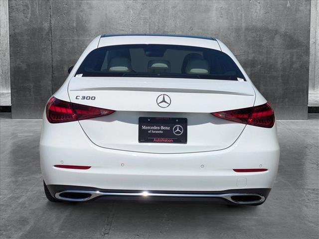 Photo of 2025 Polar White Mercedes-Benz C-Class