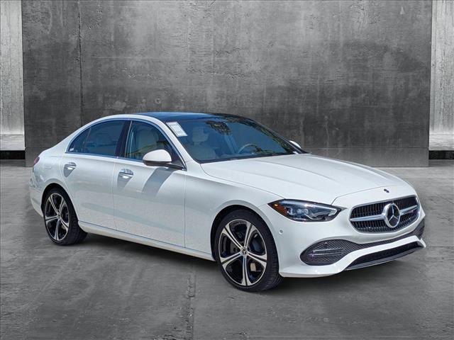 Photo of 2025 Polar White Mercedes-Benz C-Class