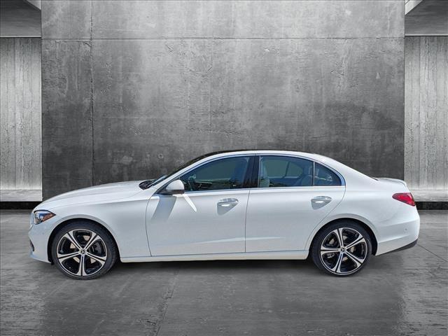 Photo of 2025 Polar White Mercedes-Benz C-Class