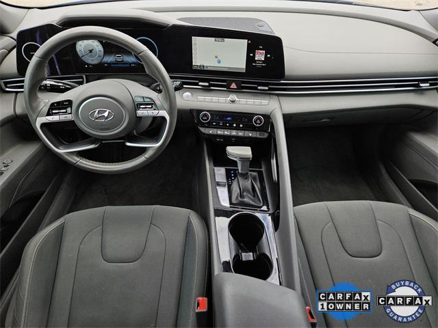 Photo of 2023 Intense Blue Hyundai ELANTRA