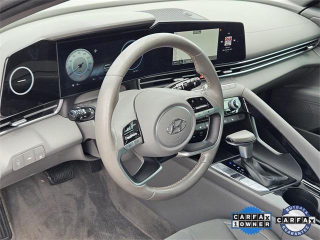 Photo of 2023 Intense Blue Hyundai ELANTRA