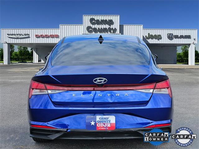Photo of 2023 Intense Blue Hyundai ELANTRA
