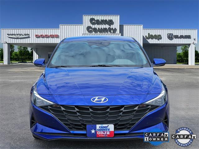 Photo of 2023 Intense Blue Hyundai ELANTRA