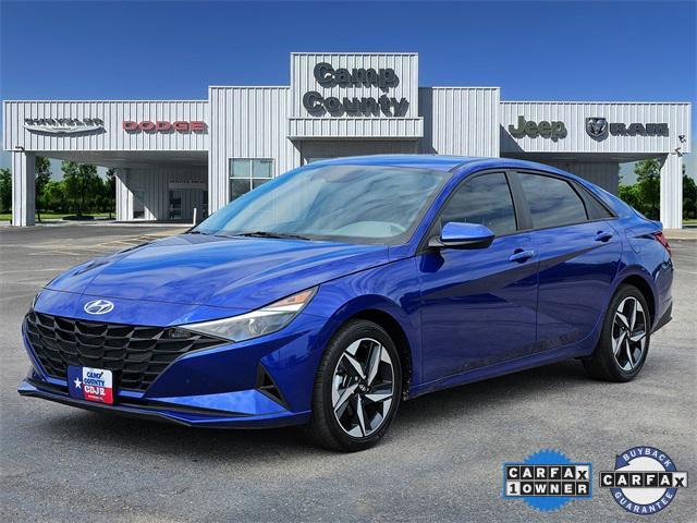 Photo of 2023 Intense Blue Hyundai ELANTRA