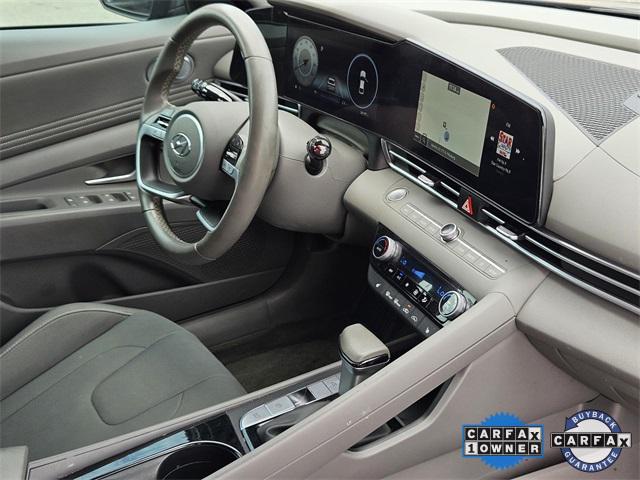 Photo of 2023 Intense Blue Hyundai ELANTRA