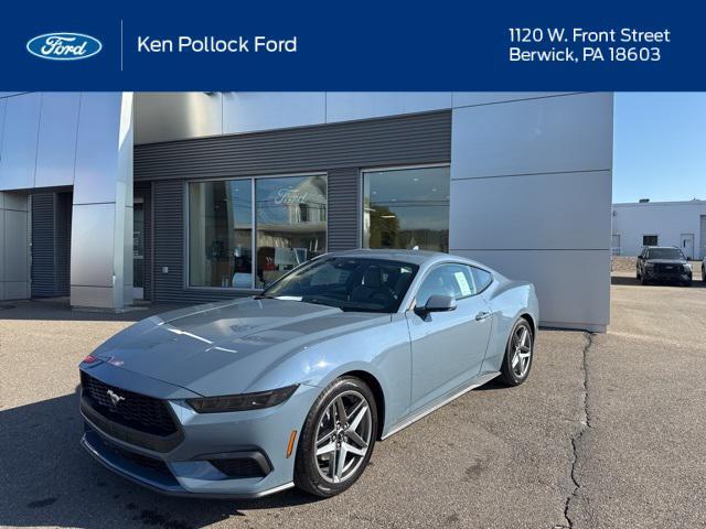Photo of 2025 Vapor Blue Metallic Ford Mustang