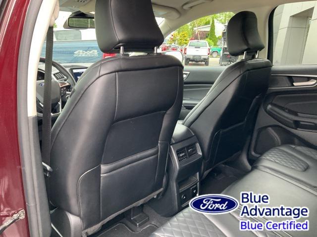 Photo of 2024 Burgundy Ford Edge