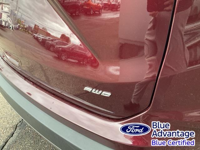 Photo of 2024 Burgundy Ford Edge