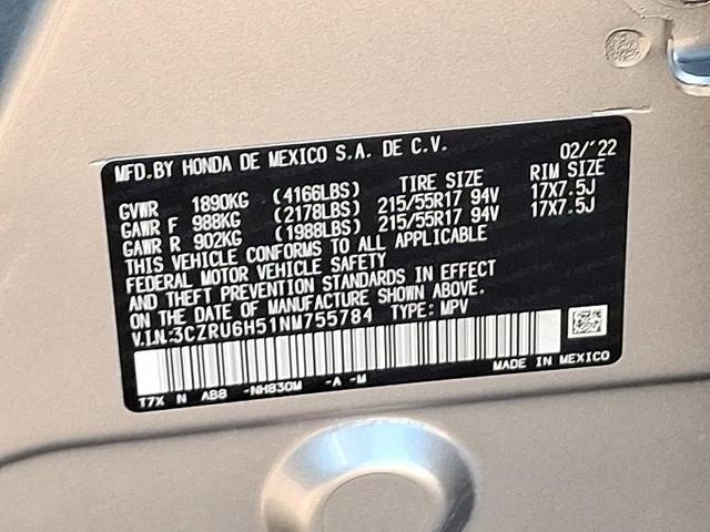 Photo of 2022 Silver Honda HR-V