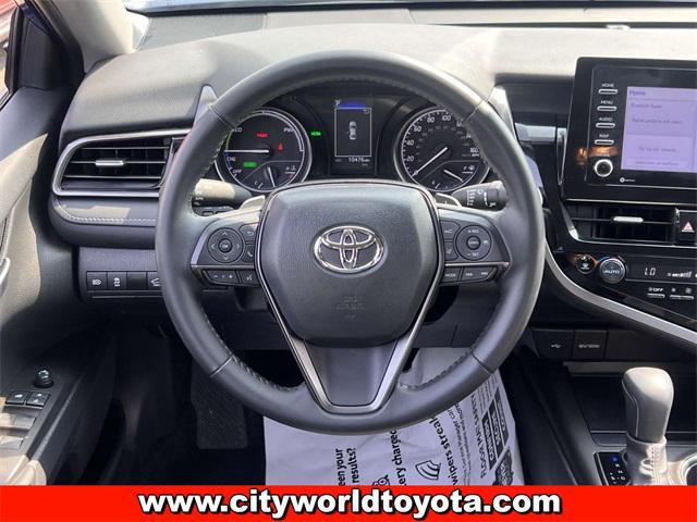 Photo of 2024 Reservoir Blue Toyota Camry Hybrid