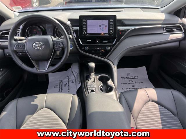 Photo of 2024 Reservoir Blue Toyota Camry Hybrid