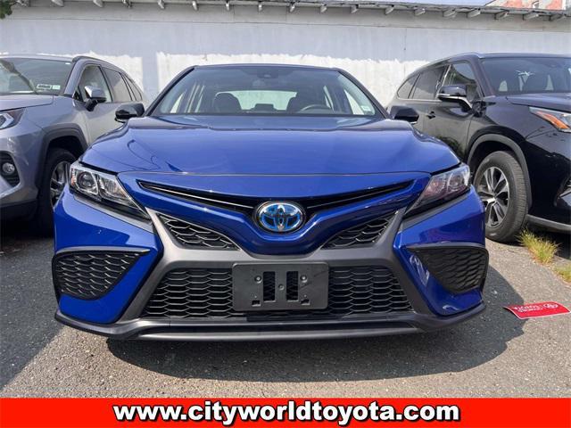 Photo of 2024 Reservoir Blue Toyota Camry Hybrid