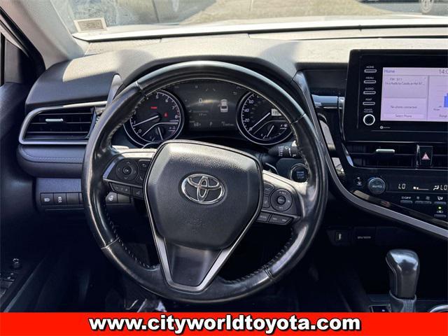 Photo of 2022 White Toyota Camry