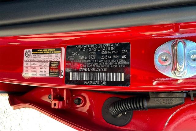 Photo of 2026 Red Kia K5