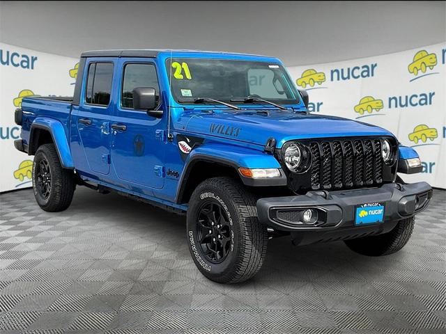 Photo of 2021 Blue Jeep Gladiator