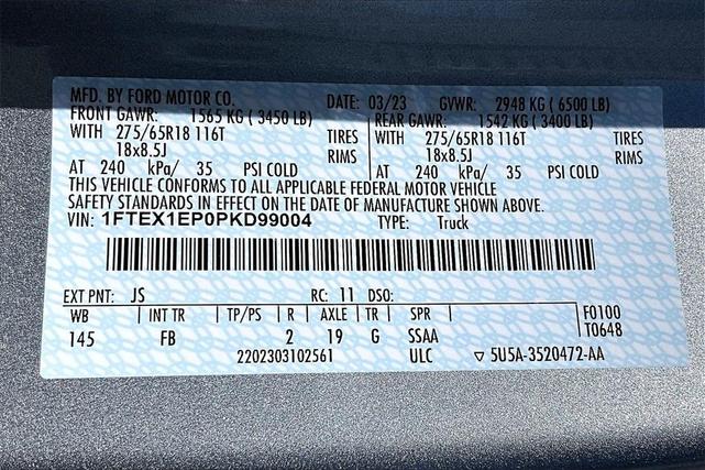 Photo of 2023 Silver Ford F-150