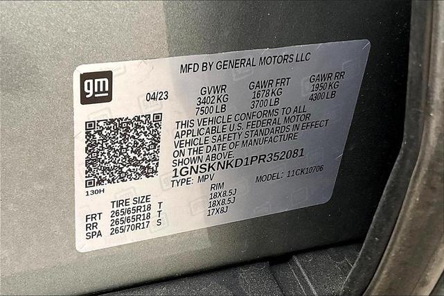 Photo of 2023 Gray Chevrolet Tahoe