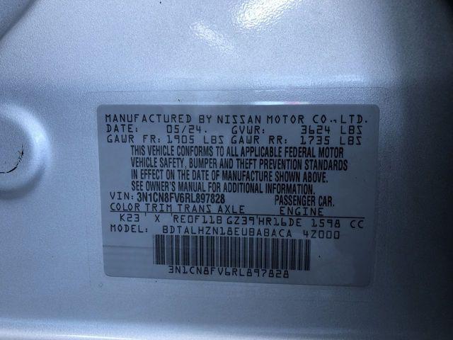 Photo of 2024 Brilliant Silver Metallic Nissan Versa