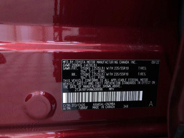 Photo of 2022 Red Toyota RAV4