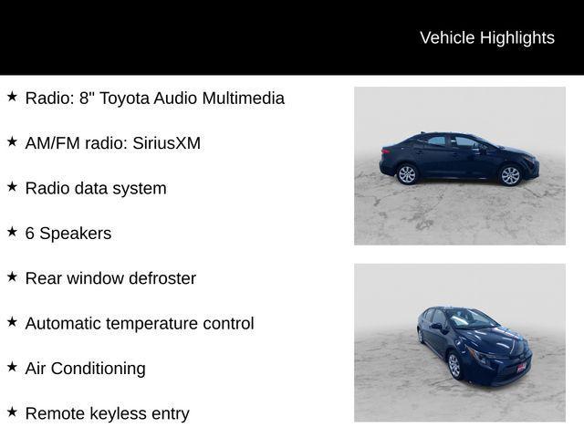 Photo of 2024 Blue Toyota Corolla