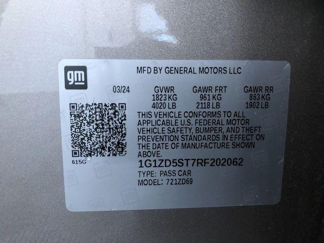 Photo of 2024 Mineral Gray Metallic Chevrolet Malibu