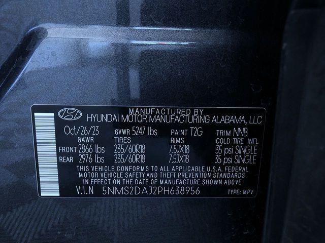 Photo of 2023 Portofino Gray Hyundai SANTA FE