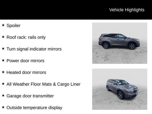 Photo of 2016 Gray Toyota Highlander