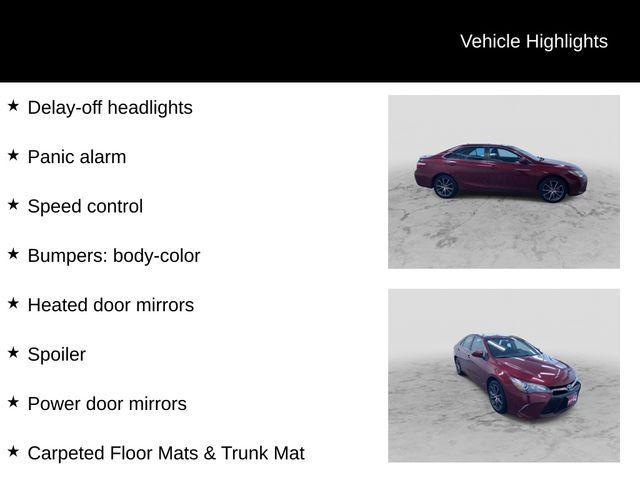 Photo of 2016 Red Toyota Camry