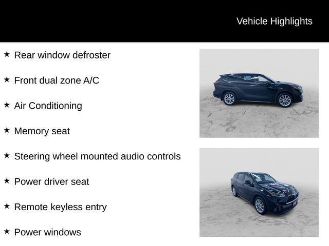 Photo of 2024 Black Toyota Highlander