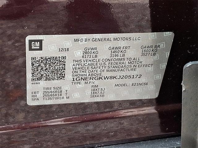 Photo of 2019 Black Currant Metallic Chevrolet Traverse