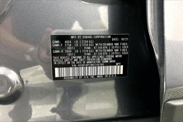 Photo of 2022 Magnetite Gray Metallic Subaru Outback