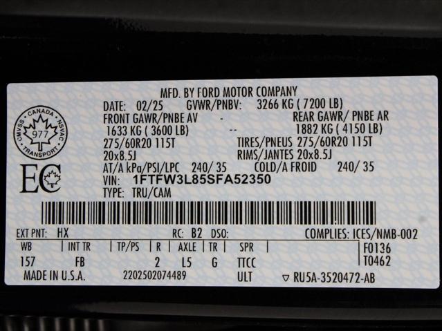 Photo of 2025 Antimatter Blue Metallic Ford F-150