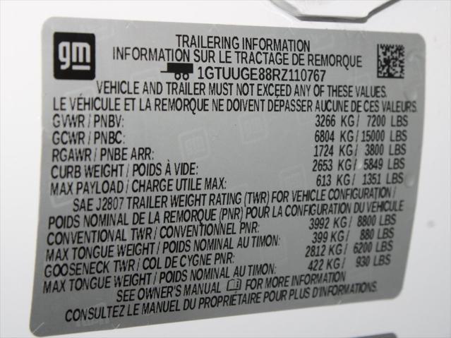 Photo of 2024 White Frost Tricoat GMC Sierra 1500