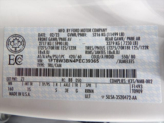 Photo of 2023 Oxford White Ford F-350