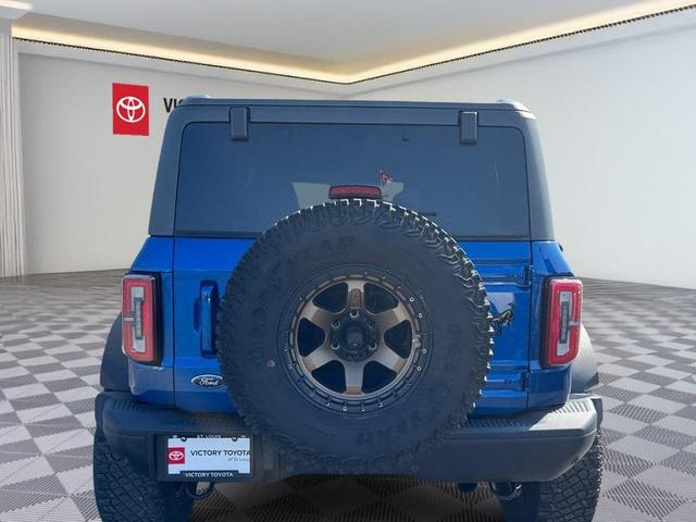 Photo of 2021 Lightning Blue Metallic Ford Bronco